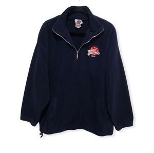Vintage 1990s Planet Hollywood Reno Quarter Zip Pullover